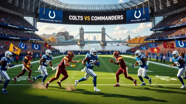 Colts e Commanders Abrem a Temporada Londrina da NFL